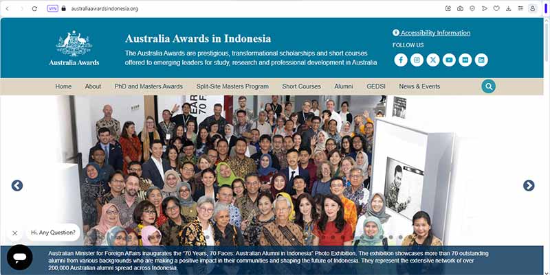 Info Beasiswa Short Course Australia Awards 2024 Dapatkan Plus Tunjangan-Visa